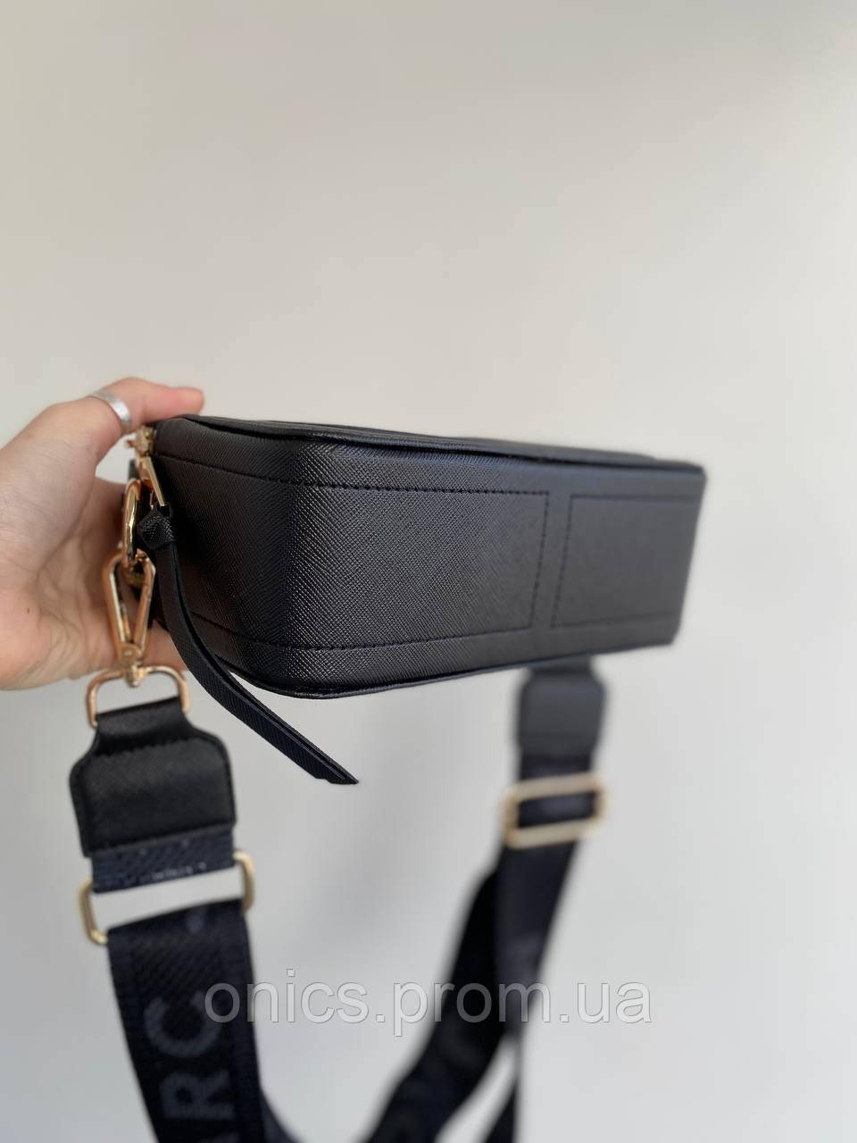 Женская сумка Marc Jacobs Марк Джейкобс маленькая сумка на плечо легкая сумка из экокожи хорошее качество - фото 4 - id-p1930976006