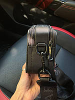 Сумка женская MJ черная на плечо сумочка женская кожаная стильная сумка на два отделение хорошее качество