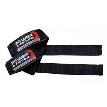 Лямки для тяги Power System PS-3400 Power Straps Black/Yellow