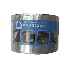 Бітумна стрічка герметизуюча AquaTape Alu 75мм х 10м