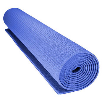 Килимок для йоги та фітнесу Power System PS-4014 PVC Fitness-Yoga Mat Blue (173x61x0.6)