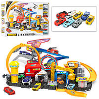 Игровой набор SUNROZ Track City Series детский автомобильный трек