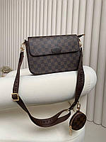 Жіноча сумка з екошкіри Луї Віттон Louis Vuitton LV молодіжна, брендова сумка хороша якість