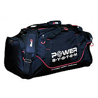 Спортивна сумка Power System PS-7010 Gym Bag Magna Black/Red