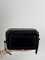 Женская сумка Marc Jacobs logo MJ Марк Джейкобс маленькая сумка на плечо легкая сумка из экокожи хорошее