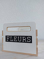 Короб дерев'яний fleurs 22×17 см