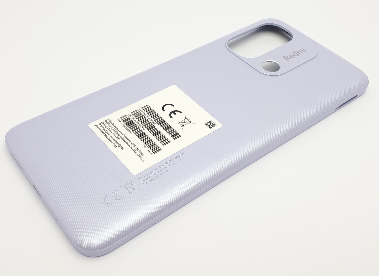 Кришка з кнопками Xiaomi Redmi 12c L. Purple з розбирання нового пристрою