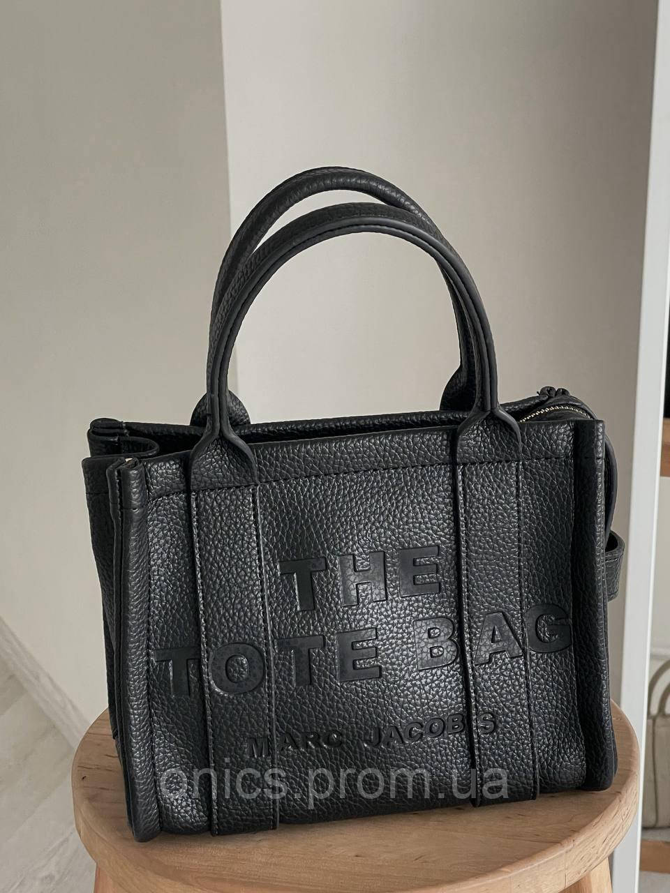 Женская сумка Marc Jacobs Tote mini MJ Марк Джейкобс Большая сумка шопер на плечо легкая сумка из экокожи - фото 1 - id-p1930976098