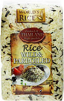 Рис World's Rice, Дикий і Парбоілд,  500г