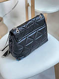 Сумка жіноча через плече Prada / Прада крос-боді  брендова сумочка на ланцюжку, фото 2