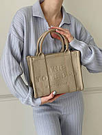 Жіноча сумка Marc Jacobs Tote mini MJ Маркabс Велика сумка-шопер на плече легка сумка з екошкіри