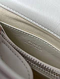 Сумка жіноча Pinko white premium / Пінко біла сумочка жіноча шкіряна стильна на плече, фото 9