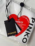 Сумка жіноча Pinko black premium / Пінко чорна сумочка жіноча шкіряна стильна на плече, фото 2