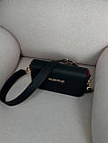 Жіноча сумка з екошкіри Valentino молодіжна, брендова сумка-клатч маленька через плече, фото 9