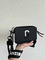 Жіноча сумка Marc Jacobs logo MJ Марк Джейкобс маленька сумка на плече легка сумка з екошкіри