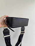 Жіноча сумка Marc Jacobs Марк Джейкобс маленька сумка на плече легка сумка з екошкіри, фото 3