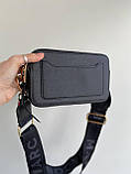 Жіноча сумка Marc Jacobs Марк Джейкобс маленька сумка на плече легка сумка з екошкіри, фото 5