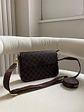 Жіноча сумка з екошкіри Луї Віттон Louis Vuitton LV молодіжна, брендова сумка, фото 3