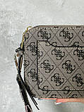 Жіноча сумка з екошкіри Guess/Гесс молодіжна, брендова сумка, фото 9