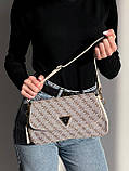 Жіноча сумка з екошкіри Guess/Гесс молодіжна, брендова сумка, фото 3