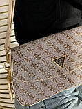 Жіноча сумка з екошкіри Guess/Гесс молодіжна, брендова сумка, фото 8