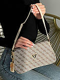 Жіноча сумка з екошкіри Guess/Гесс молодіжна, брендова сумка, фото 10