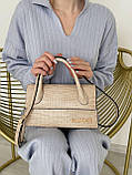 Жіноча сумка з екошкіри Jacquemus Jac. Le Chiquito long молодіжна, брендова сумка, фото 2