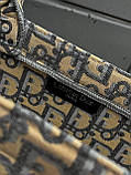 Жіноча Сумка Christian Dior стильна текстильна сумка якість люкс Крістіан діор сумка брендова сумка, фото 5
