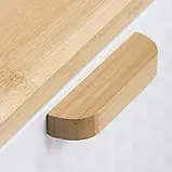 Хлібниця Kamille 35,8см нержавіюча сталь та бамбук (колір білий), фото 3