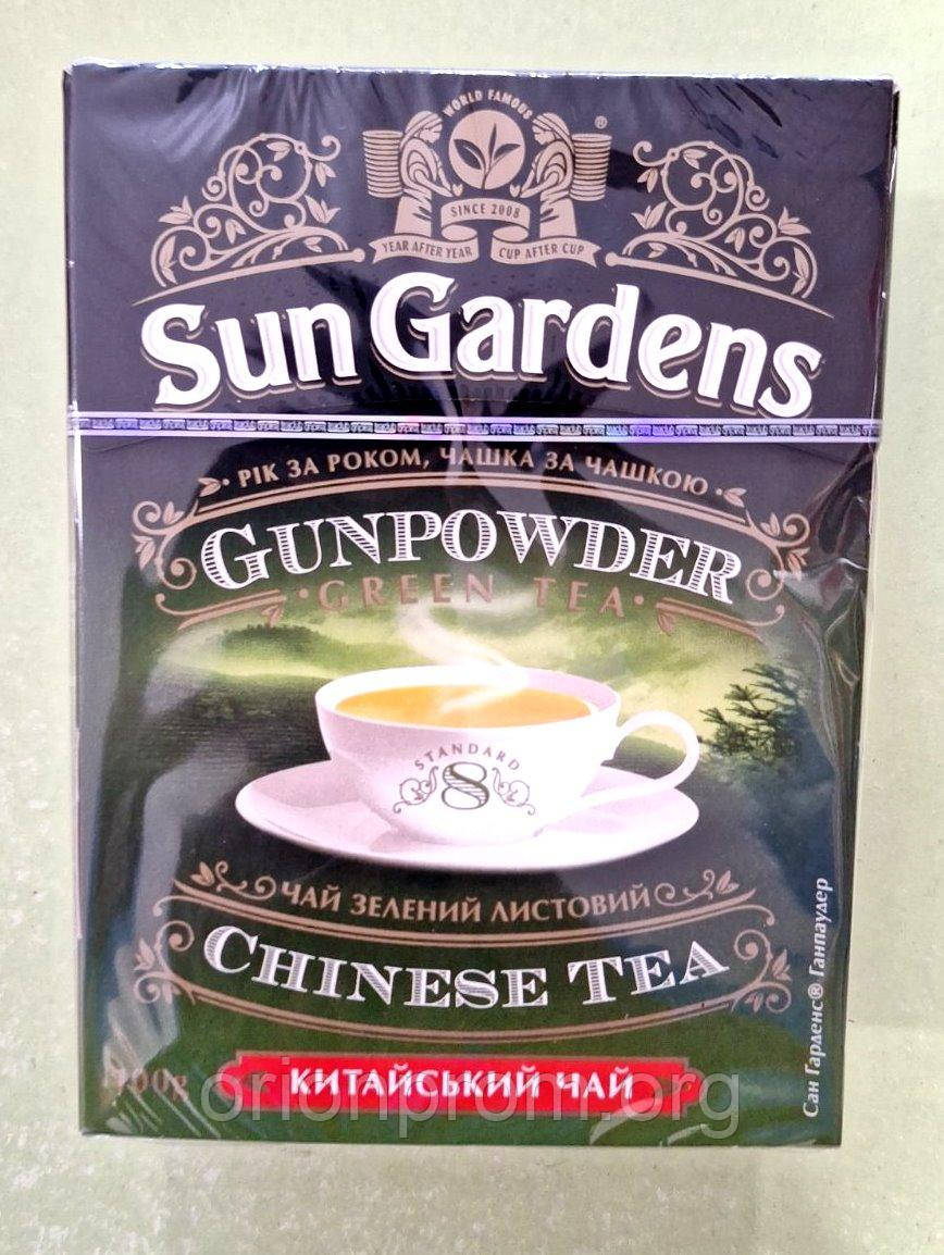 Чай Sun Gardens Ганпаудер 100 г зелений
