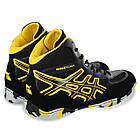 Борцовки замшеві Difeno Wrestling 2008C-4 розмір 37 Black-Yellow, фото 4