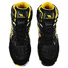 Борцовки замшеві Difeno Wrestling 2008C-4 розмір 37 Black-Yellow, фото 5