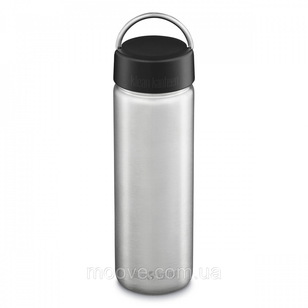 Klean Kanteen Пляшка для води Klean Kanteen Wide Loop Cap 800 мл Brushed Stainless, фото 1