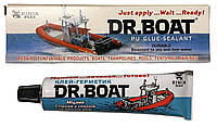 Клей-герметик DR.BOAT тюбик 40мл для ремонта надувных изделий: лодки, батуты, бассейны, палатки, тенты