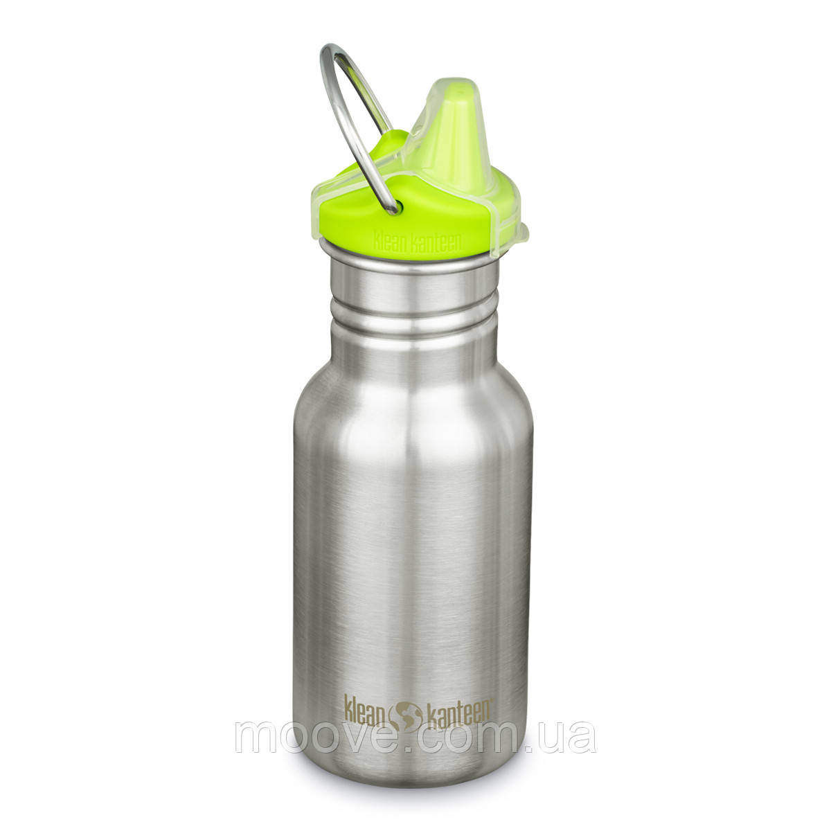 Klean Kanteen Дитя пляшка для води Kid Kanteen Classic Sippy Cap 355 мл Brushed Stainless, фото 1