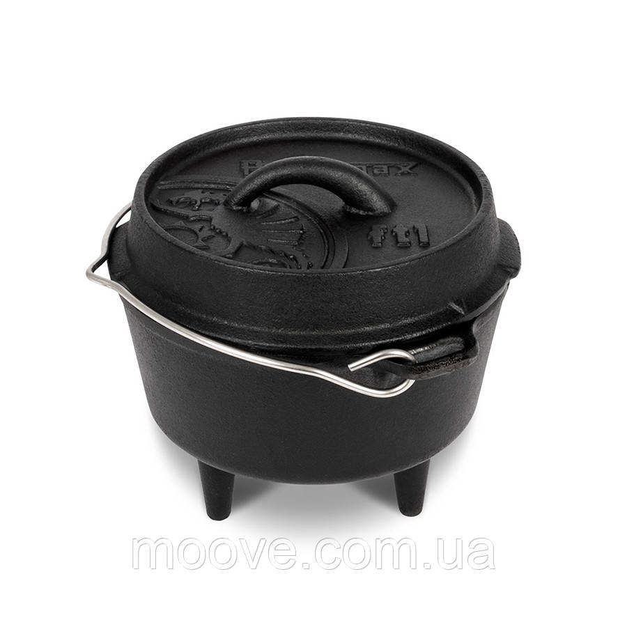 Petromax Казан-жарівня чавунна Petromax Dutch Oven ft1 на ніжках 0,9 л