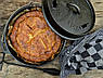 Petromax Казан-жарівня чавунна Petromax Dutch Oven ft4.5 плоске дно 3,5 л, фото 3