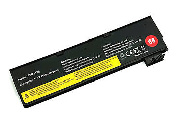 Акумулятор для ноутбука LENOVO X240 45N1128 68 24WH 11.4V 2100 mAh