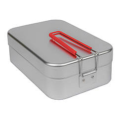 Trangia Ланчбокс Trangia Mess Tin 309R Large 1.3 л з червоною ручкою