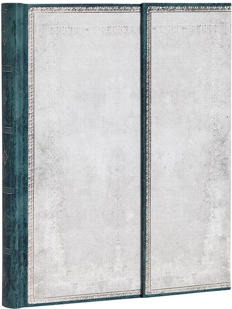 Блокнот Paperblanks Стара Шкіра великий 18х23 см в лінію Сірий (9781439754429), фото 1