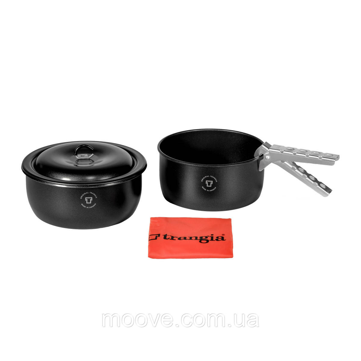Trangia Набір посуду Trangia Tundra II 1.75 / 1.5 л (два казанки, кришка, ручка, чохол)