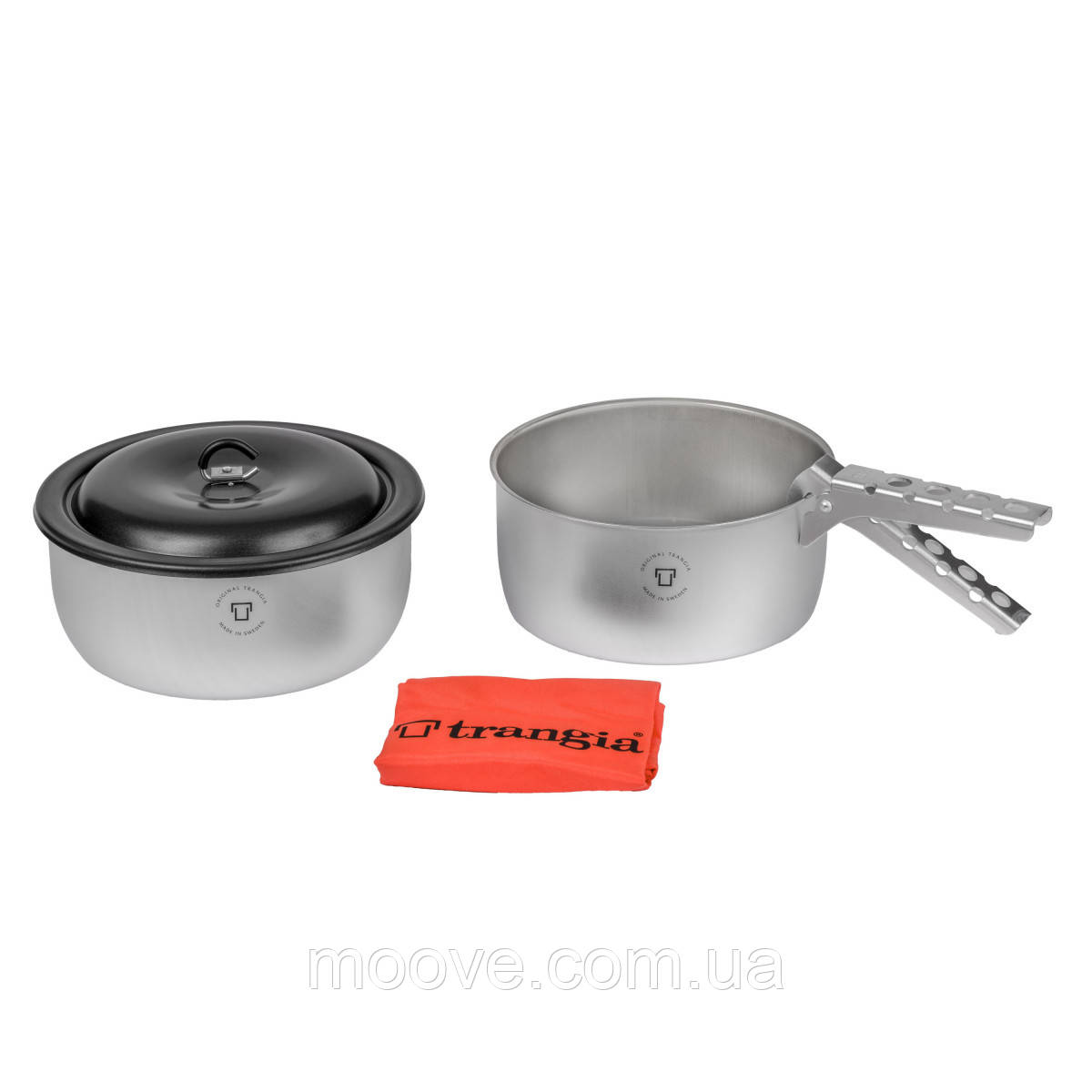 Trangia Набір посуду Trangia Tundra II-D 1.75 / 1.5 л (два казанки, кришка, ручка, чохол)