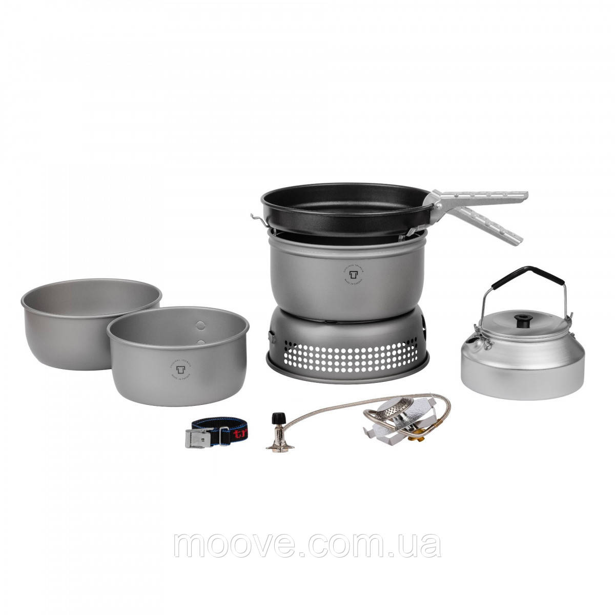Trangia Набір посуду з газовим пальником Trangia Stove 25-4 HA/GB (1.75 / 1.5 л / 0.9 л)