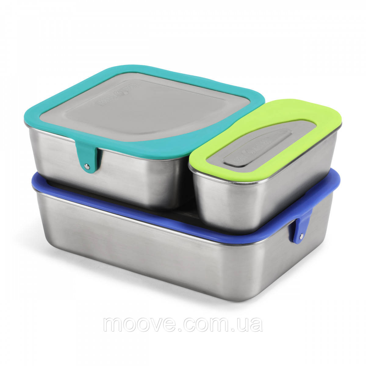 Klean Kanteen Набір сталевих ланчбоксів Klean Kanteen Food Box Complete (3 шт.)
