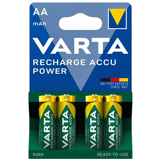Акумулятор VARTA Ni-Mh HR6 АА 2400mAh в упаковці 4 шт