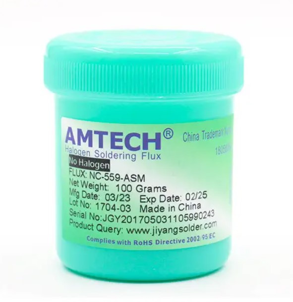 Флюс для BGA AMTECH NC-559-ASM China безвідмивний, 100 г