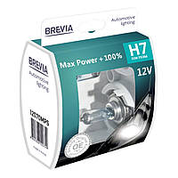 Галогеновая лампа Brevia H7 12V 55W PX26d Max Power +100% S2