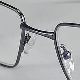 +3.0 Готові чоловічі окуляри для зору в металевій оправі, фото 4