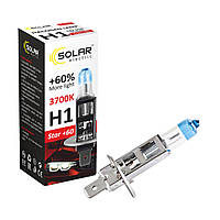 Галогеновая лампа Solar H1 12V 55W P14,5s Starlight +60%