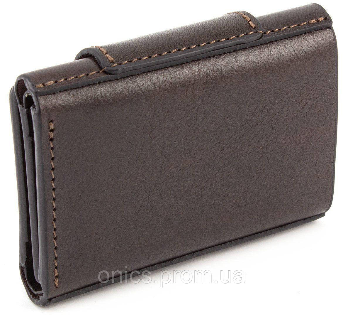 Стильный маленький кожаный кошелёк женский GRANDE PELLE 504620 хорошее качество - фото 3 - id-p1931037257